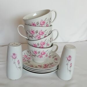 Vintage Johnson Bros. Sovereign Potters Rhapsody English Ironstone Tea Set